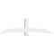 Ekena Millwork Bellingham Architectural Grade PVC Gable Bracket, 84"W x 24 1/2"H x 6"D x 6"F, 7/12 Pitch GBP084X25X0606BEL00 - alternate 4